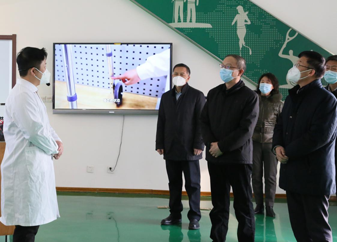 副市长李文海到市残联调研残疾人工作